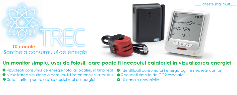 Monitor de consum de energie si cost TREC